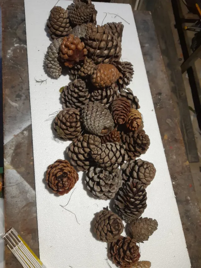 40 addobbi natalizi pigne naturali