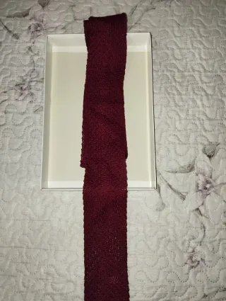 Corbata Celine Seda natural estilo vintage