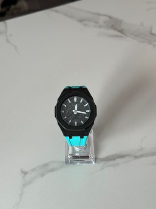 G-Shock GA-2100 Mod Casioak Azul y Negro