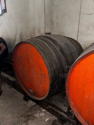 Barricas de roble Virginia y Castaño