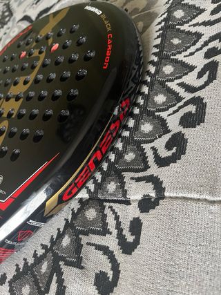 Pala Pádel Siux Genesis Black Carbón