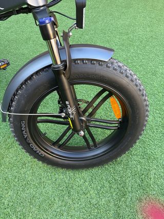 Bicicleta Eléctrica Plegable Negra