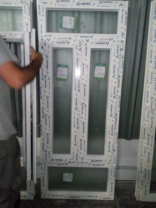 Ventana PVC doble hoja