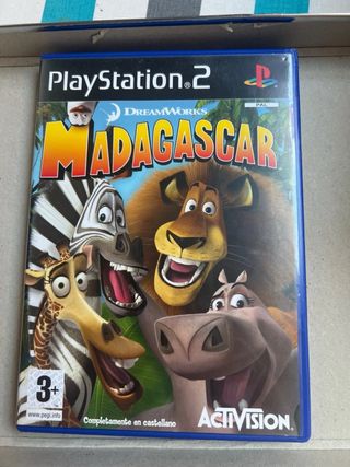 PlayStation 2 Madagascar Juego Familiar