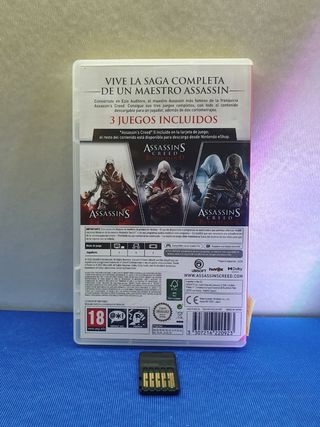 JUEGO SWITCH ASSASSINS CREED THE EZIO COLLECTION
