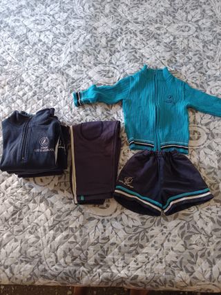 Uniforme Colegio Los Naranjos Azul y Turquesa