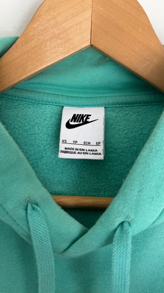 Sudadera Nike Verde Aguamarina