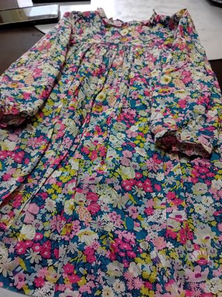 Vestito bimba fantasia floreale