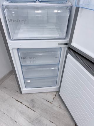 FRIGORÍFICO COMBI BOSCH ACERO 185 CM X 60 CM ALTO