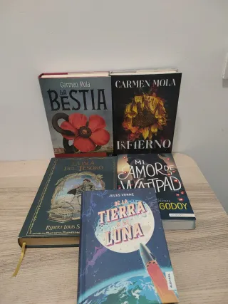 Lote libros Sandra