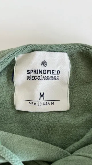 Sudadera Springfield Verde