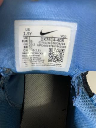 Scarpe Nike running bambino tg. 33