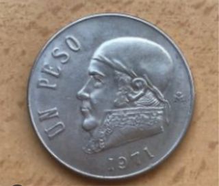 Moneda 1 Peso 1971