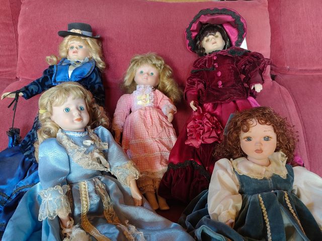 Muñecas Porcelana Clásica Vintage