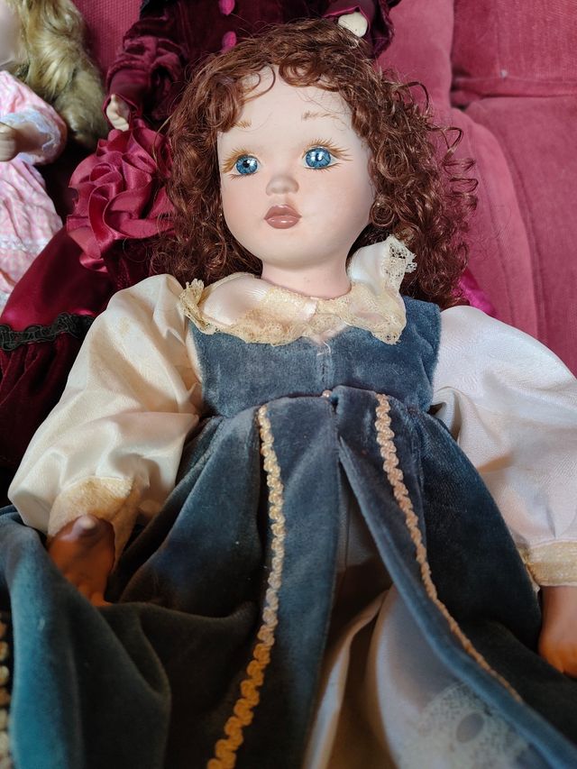 Muñecas Porcelana Clásica Vintage