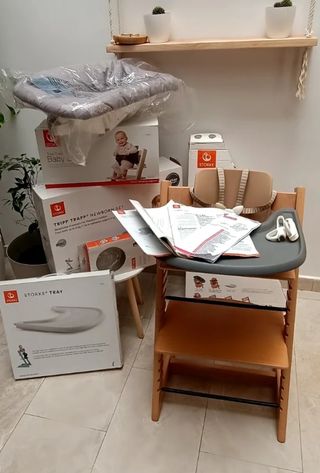 Trona Stokke Tripp Trapp + Accesorios