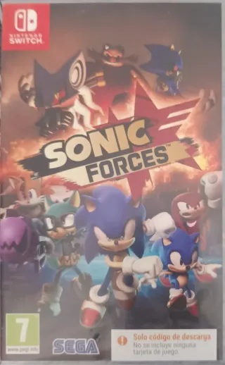 Sonic Forces Nintendo Switch - Código Descarga