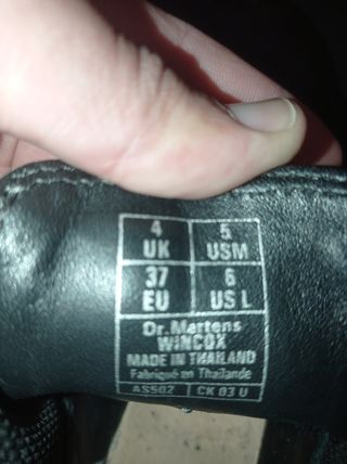 Botas Dr. Martens Piel Talla 37