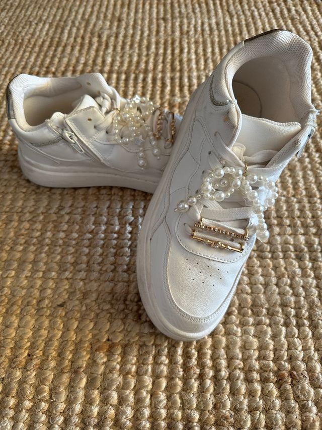 Zapatillas Zara Niña Perlas