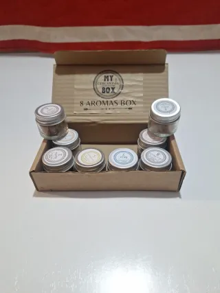 8 Botes Pequeños Aromas para Quemar