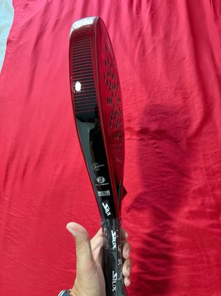 Pala Padel Siux Diablo GO 4 Roja 2025 + gorra siux