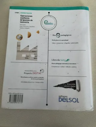 Operaciones auxiliares de gestión de tesorería