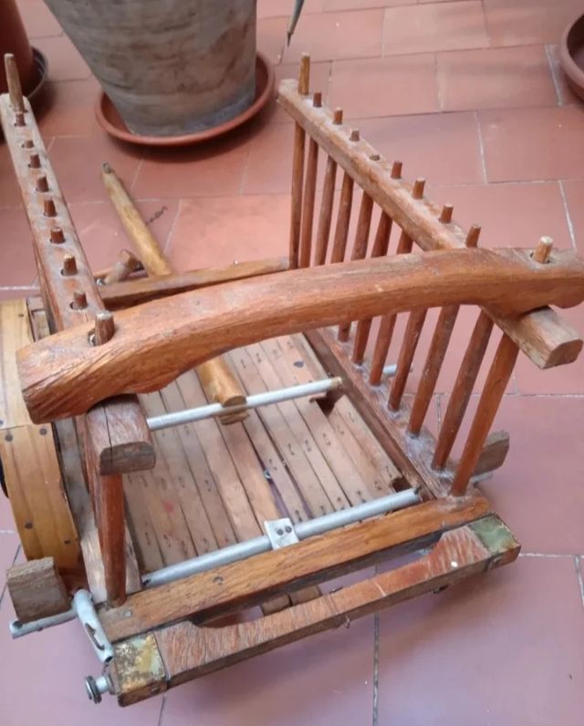 SIGLO PASADO CARRO HECHO A MANO PIEZA ÚNICA ARTE