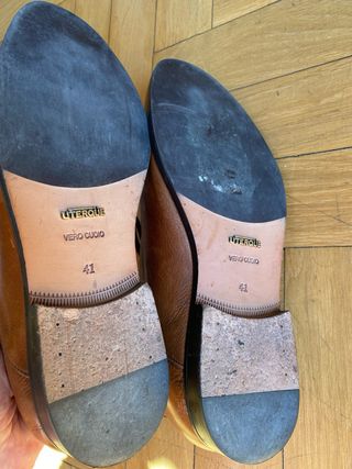 Zapatos Uterque Hombre Piel Marrón