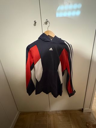 Sudadera Adidas Azul y Roja
