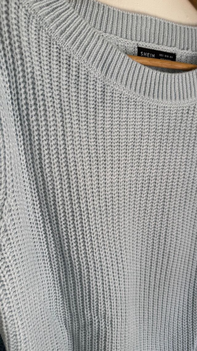 Jersey Celeste de Punto