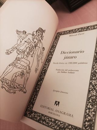 Diccionario jázaro Novela léxico