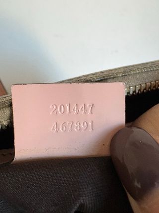 Borsa Gucci GG Supreme marrone e rosa