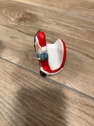 Babbo Natale porta tovaglioli ceramica