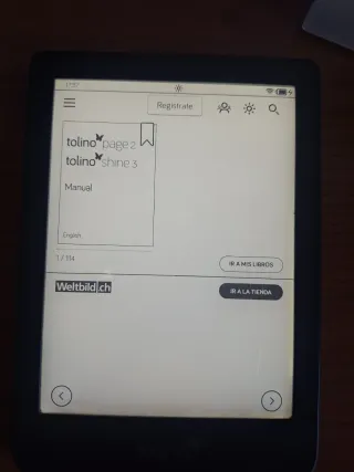 Tolino Shine 3 Ebook