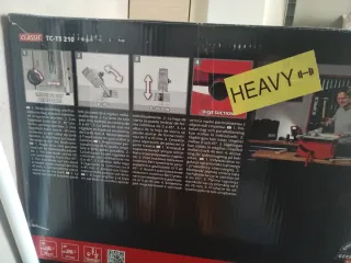 Sierra Einhell TC-TS 210 Prácticamente nueva