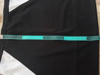 Minigonna nera e bianca