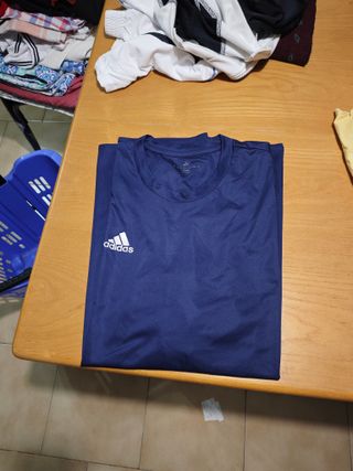 T-shirt Adidas Climalite Blu XXL