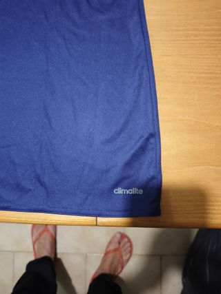 T-shirt Adidas Climalite Blu XXL