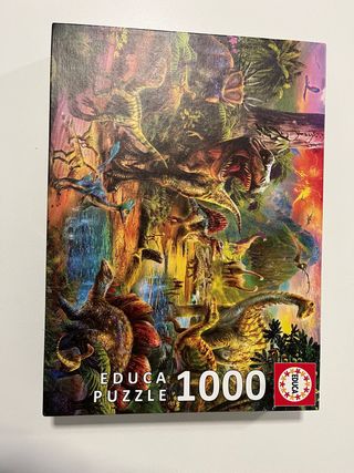 Puzzle Educa Dinosaurios 1000 Piezas