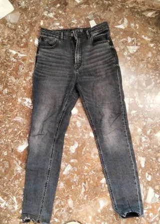 Vaqueros negros mujer Talla L/40