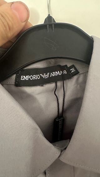 Camisa Emporio Armani Gris