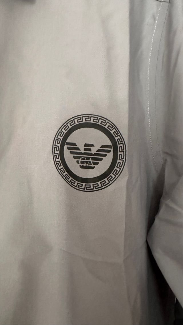 Camisa Emporio Armani Gris