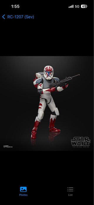 Star Wars Black Series RC-1207 (Sev)