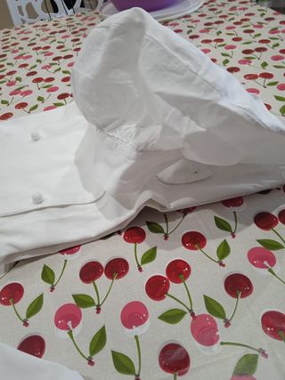 Divisa cuoco Isacco nera scuola alberghiera