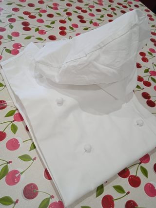 Divisa cuoco Isacco nera scuola alberghiera