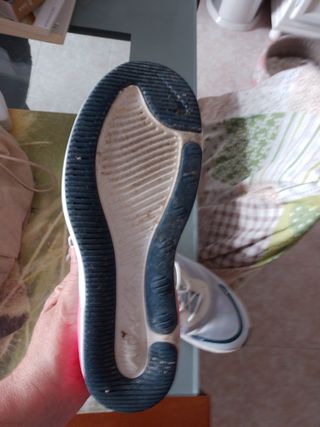 Deportivas Nike Blancas y Azules