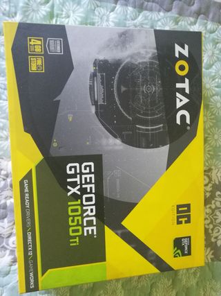 Tarjeta Gráfica Zotac GeForce 1050 Ti 4GB