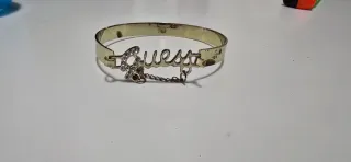 Pulsera Guess dorada y plateada