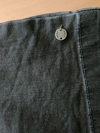 Minifalda vaquera Roxi negra Talla L