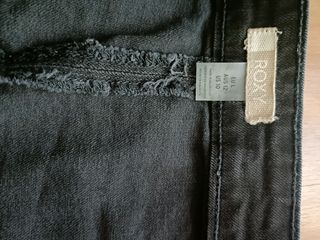 Minifalda vaquera Roxi negra Talla L